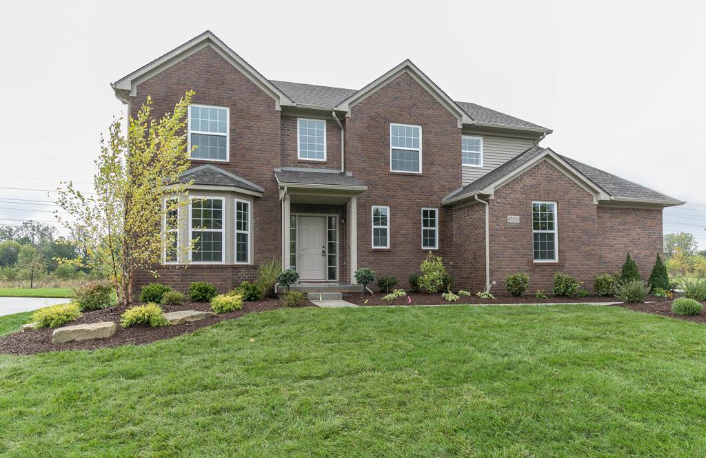 New Homes in Canton MI Exteriors Photo Gallery